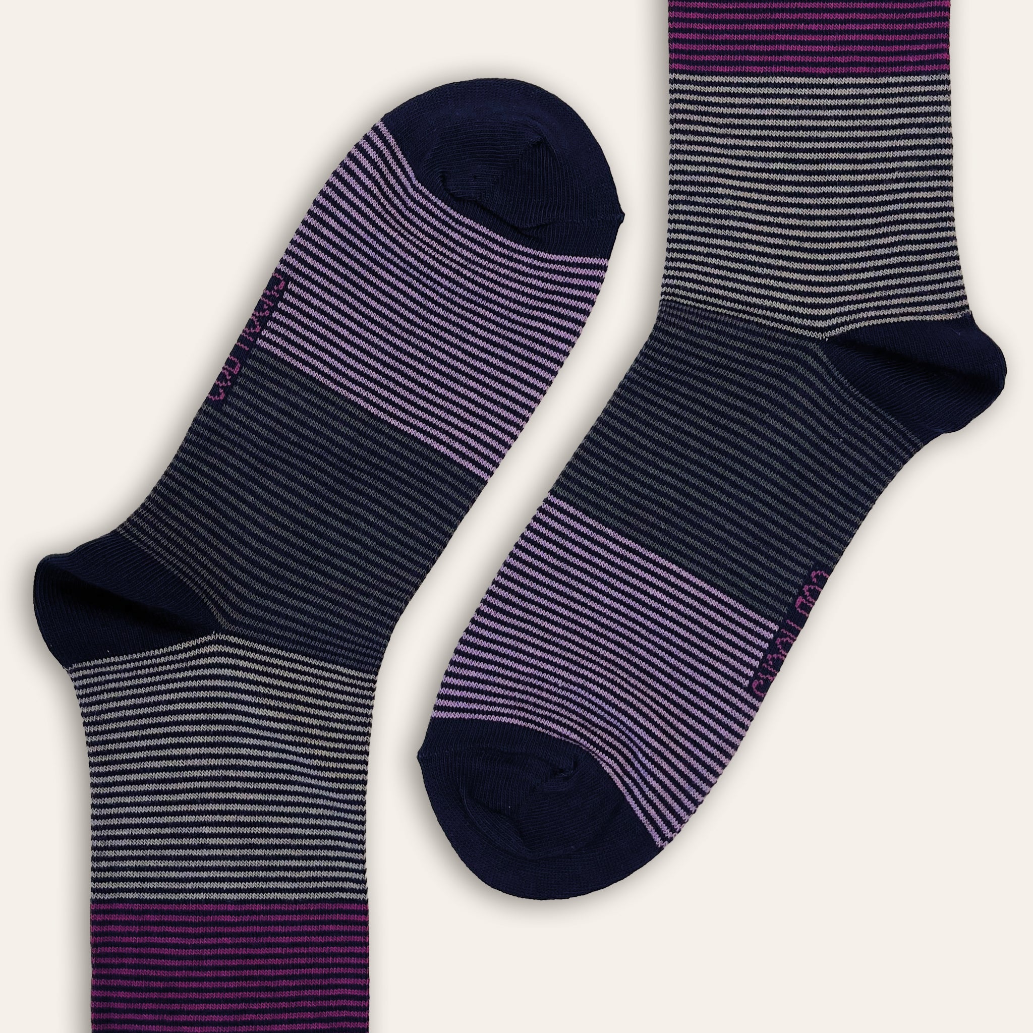 1pk Mens Cotton Small Stripe Ankle Socks UK Size 6 - 11