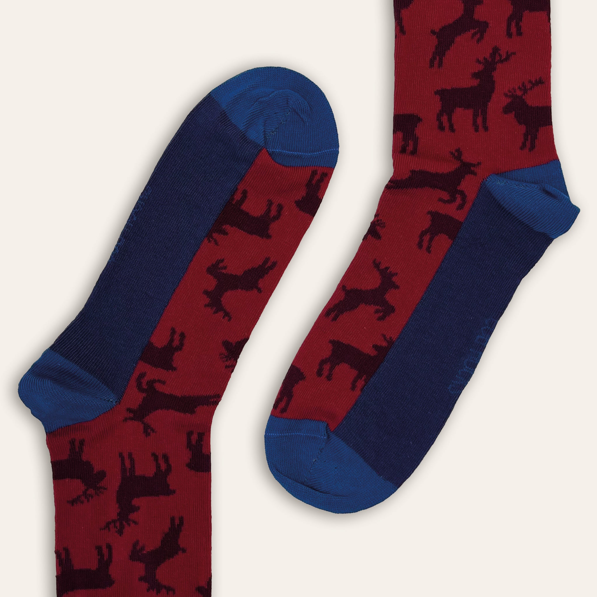 1pk Mens Cotton Stag Ankle Socks UK Size 6-11